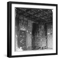 The Furnace in the Prince's Chamber, Festung Hohensalzburg, Salzburg, Austria, C1900s-Wurthle & Sons-Framed Photographic Print