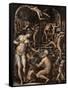 The Furnace of Volcano, 1563-1565-Giorgio Vasari-Framed Stretched Canvas