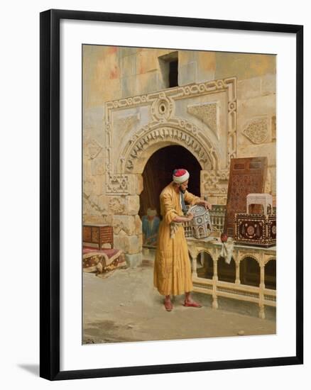 The Furniture Maker-Ludwig Deutsch-Framed Premium Giclee Print