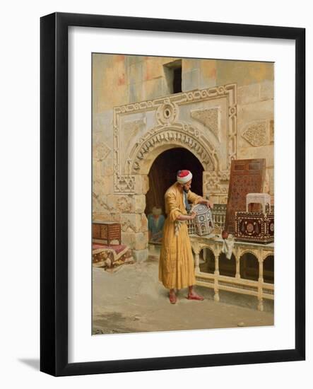 The Furniture Maker-Ludwig Deutsch-Framed Giclee Print