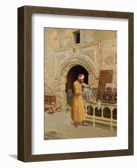 The Furniture Maker-Ludwig Deutsch-Framed Premium Giclee Print