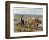 The Furrow, 1897-Edouard Debat-Ponsan-Framed Giclee Print