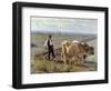 The Furrow, 1897-Edouard Debat-Ponsan-Framed Giclee Print