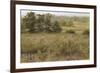 The Furze Field, 19th Century-Samuel Palmer-Framed Giclee Print