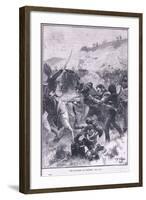 The Fusiliers at Albuera-William Barnes Wollen-Framed Giclee Print