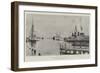 The Future German Naval Station at Danzic-null-Framed Giclee Print
