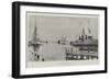 The Future German Naval Station at Danzic-null-Framed Giclee Print