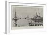The Future German Naval Station at Danzic-null-Framed Giclee Print