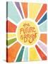 The Future Is Bright-Dina June-Stretched Canvas