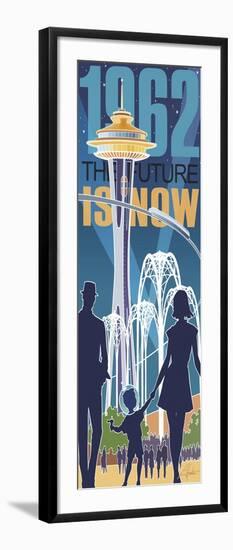 The Future is Now-Larry Hunter-Framed Premium Giclee Print