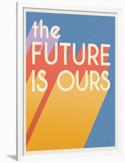 The Future is Ours I Bright-Janelle Penner-Framed Art Print