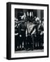 The future King Edward VIIand officers of the Queen's Own Oxfordshire Hussars, 1897 (1911)-Hills and Saunders-Framed Photographic Print