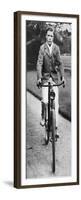 The Future King Edward VIII Riding His Bicycle in 1911-null-Framed Premium Giclee Print