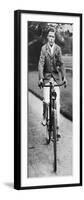 The Future King Edward VIII Riding His Bicycle in 1911-null-Framed Premium Giclee Print