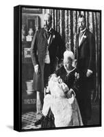 The Future King Edward VIII's Christening Day, 16 July 1894-null-Framed Stretched Canvas