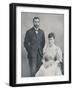 The future King George V and Queen Mary shortly after their marriage, 1893 (1911)-WS Stuart-Framed Photographic Print