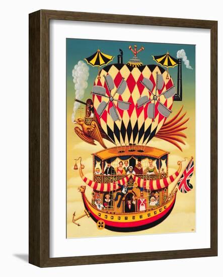 The Future of the Transatlantic Flight, 1999-Frances Broomfield-Framed Giclee Print