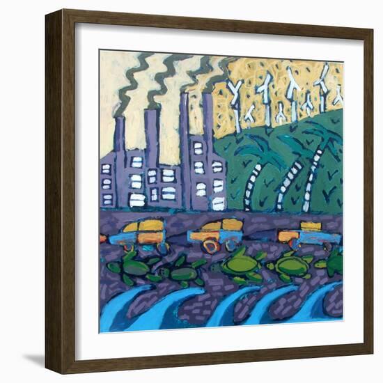 The Future-Paul Powis-Framed Giclee Print