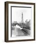 The Fylde Coast Express at Blackpool Central Station-null-Framed Photographic Print