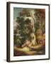 The Gadshill Oak, 1790 (Oil on Canvas)-Gainsborough Dupont-Framed Giclee Print