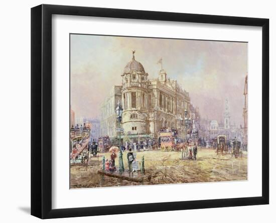 The Gaiety Theatre, 1887, Aldwych-John Sutton-Framed Giclee Print