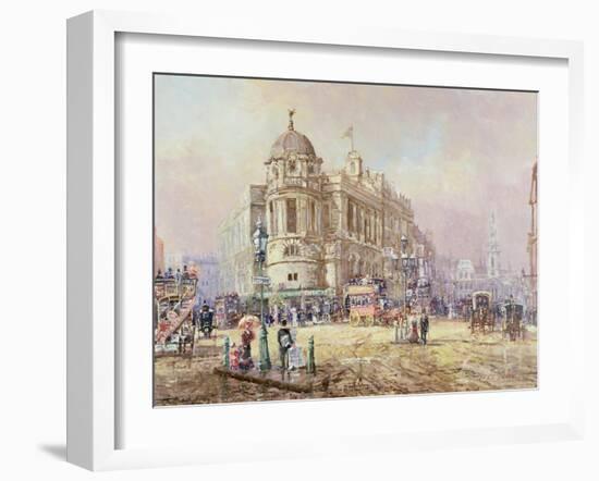 The Gaiety Theatre, 1887, Aldwych-John Sutton-Framed Giclee Print