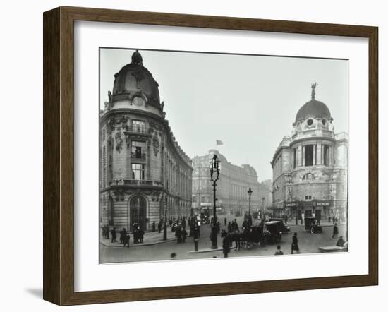 The Gaiety Theatre, Aldwych, London, 1909-null-Framed Photographic Print