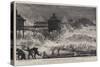 The Gale at Brighton, the Damage to the West Pier-Charles Joseph Staniland-Stretched Canvas
