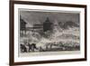 The Gale at Brighton, the Damage to the West Pier-Charles Joseph Staniland-Framed Giclee Print