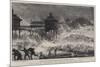 The Gale at Brighton, the Damage to the West Pier-Charles Joseph Staniland-Mounted Giclee Print