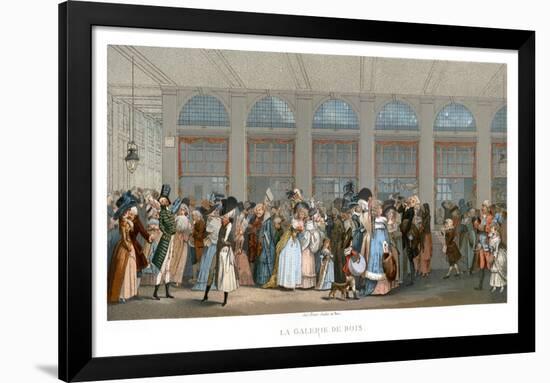 The Galerie De Bois, Paris, 1787-Urrabieta-Framed Giclee Print