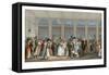 The Galerie De Bois, Paris, 1787-Urrabieta-Framed Stretched Canvas