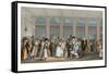 The Galerie De Bois, Paris, 1787-Urrabieta-Framed Stretched Canvas