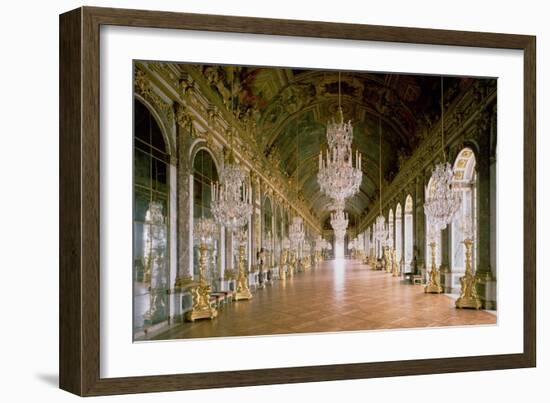 The Galerie Des Glaces 1678-Jules Hardouin Mansart-Framed Giclee Print