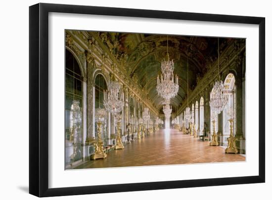 The Galerie Des Glaces 1678-Jules Hardouin Mansart-Framed Giclee Print