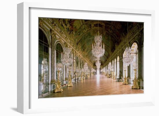 The Galerie Des Glaces 1678-Jules Hardouin Mansart-Framed Giclee Print