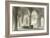 The Galilee, West End of Durham Cathedral-Thomas Allom-Framed Giclee Print