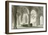 The Galilee, West End of Durham Cathedral-Thomas Allom-Framed Giclee Print