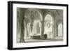 The Galilee, West End of Durham Cathedral-Thomas Allom-Framed Giclee Print