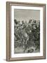 The Gallant Charge of the Scots Greys at the Battle of Waterloo-Richard Caton Woodville II-Framed Giclee Print