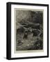 The Gallant Rescue by Mrs Wright and Miss Jessie Ace of Men of the Mumbles Lifeboat-null-Framed Giclee Print