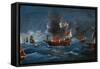 The Galleon Great Harry, Flagship of English Fleet, Oil on Canvas-null-Framed Stretched Canvas