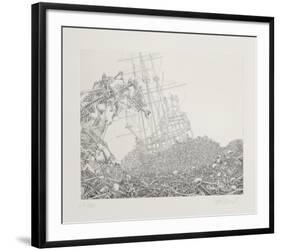 The Galleons Suite - Bateau et Ossements-Rauch Hans Georg-Framed Limited Edition