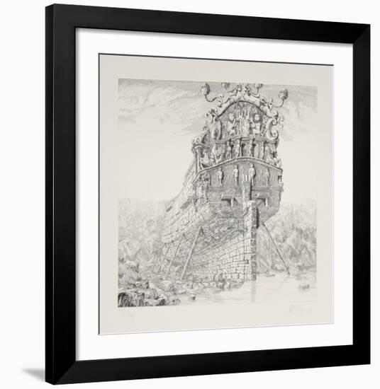 The Galleons Suite - Untitled #1-Rauch Hans Georg-Framed Limited Edition