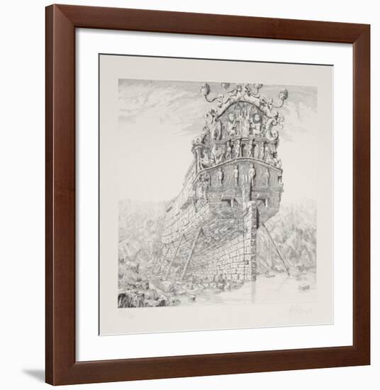 The Galleons Suite - Untitled #1-Rauch Hans Georg-Framed Limited Edition