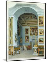 The Gallery at Chiswick House-William Henry Hunt-Mounted Giclee Print