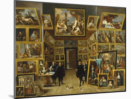 The Gallery of Archduke Leopold Wilhelm-David Teniers the Younger-Mounted Giclee Print