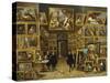 The Gallery of Archduke Leopold Wilhelm-David Teniers the Younger-Stretched Canvas