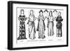 'The Gallery of British Costume: Dress Worn in the Reign of the First Edward', c1934-Unknown-Framed Giclee Print