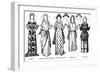 'The Gallery of British Costume: Dress Worn in the Reign of the First Edward', c1934-Unknown-Framed Giclee Print